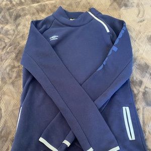 Navy blue sweat shirt